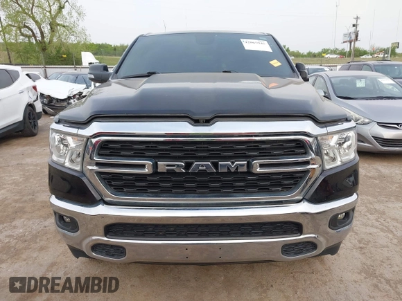 2022 Ram 1500 Lone Star with VIN 1C6RREFG1NN253599, listed as a IAAI auction lot 42065945 with 43,726 mi miles and . Bid and sale history available at DreamBid. Image 12.