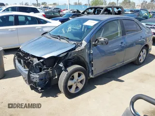 2008 Toyota Yaris with VIN JTDBT923781272417, listed as a IAAI auction lot 41880886 with 243,453 mi miles. Bid and sale history available at carsss.com. Image 2.