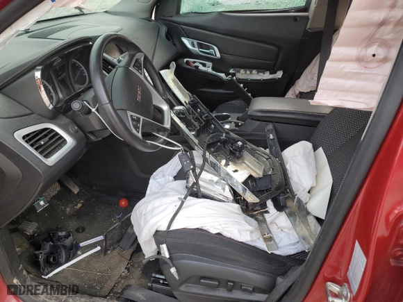 2015 GMC Terrain SLE with VIN 2GKALREK3F6361821, listed as a Copart auction lot 50751505 with 0 mi miles and Salvage Title. Bid and sale history available at carsss.com. Image 7.