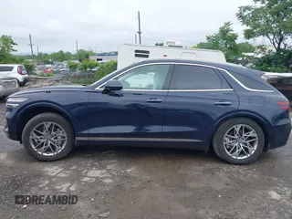 2023 Genesis GV70 2.5T with VIN KMUMADTB7PU130120, listed as a IAAI auction lot 42460466 with 25,802 mi miles and . Bid and sale history available at DreamBid. Image 13.