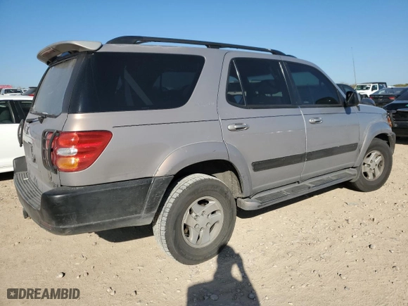 2002 Toyota Sequoia Limited with VIN 5TDZT38A22S067809, listed as a Copart auction lot 85933364 with 168,009 mi miles and Salvage Title. Bid and sale history available at carsss.com. Image 3.