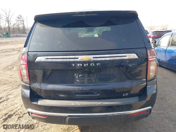 2023 Chevrolet Tahoe LT with VIN 1GNSKNKD5PR355968, listed as a IAAI auction lot 41691886 with 50,141 mi miles. Bid and sale history available at carsss.com. Image 16.