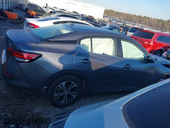 2023 Nissan Sentra SV with VIN 3N1AB8CV1PY259748, listed as a IAAI auction lot 41496431 with 45,147 mi miles and . Bid and sale history available at DreamBid. Image 13.