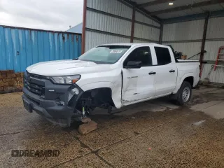 2024 Chevrolet Colorado 2WD Work Truck z VIN 1GCGSBEC4R1276289, wystawiony jako Copart lot #61727905 z przebiegiem Nie podano mil oraz Czysty tytuł • Clean title. Historia ofert i sprzedaży dostępna na DreamBid. Obrazek 1.