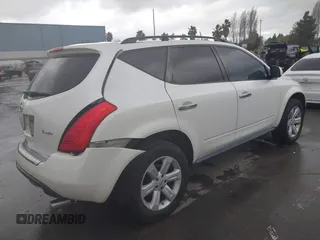 2007 Nissan Murano S with VIN JN8AZ08W77W636607, listed as a IAAI auction lot 41778534 with 187,821 mi miles and . Bid and sale history available at DreamBid. Image 4.