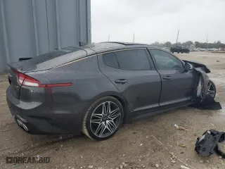 2022 Kia Stinger GT1 with VIN KNAE45LC4N6100200, listed as a Copart auction lot 46288765 with 35,873 mi miles and Non Repairable. Bid and sale history available at carsss.com. Image 3.