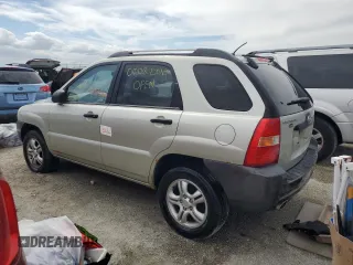 2006 Kia Sportage LX with VIN KNDJF723067287908, listed as a Copart auction lot 75519934 with 213,756 mi miles and Non Repairable. Bid and sale history available at DreamBid. Image 2.