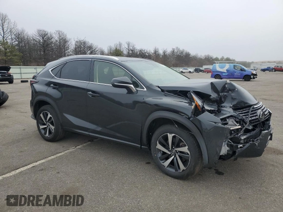 2021 Lexus NX with VIN JTJGARDZ8M2248920, listed as a Copart auction lot 49707835 with 26,031 mi miles and Salvage Title. Bid and sale history available at carsss.com. Image 4.