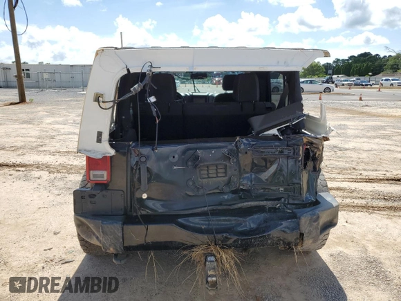 2018 Jeep Wrangler Unlimited Sahara with VIN 1C4HJWEG1JL926982, listed as a Copart auction lot 60640485 with 138,099 mi miles and Salvage title. Bid and sale history available at DreamBid. Image 6.