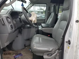 2010 Ford Econoline Cargo Commercial with VIN 1FTNE2EL8ADA54016, listed as a Copart auction lot 81127704 with 190,219 mi miles and Salvage title. Bid and sale history available at DreamBid. Image 7.
