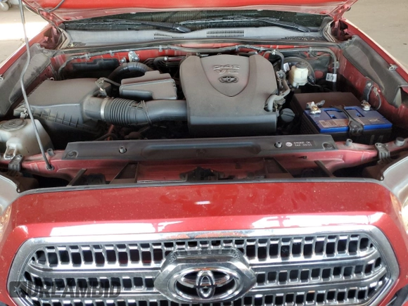 2017 Toyota Tacoma SR5 with VIN 3TMAZ5CN8HM047106, listed as a Copart auction lot 51831705 with 44,720 mi miles and Salvage Title. Bid and sale history available at DreamBid. Image 11.