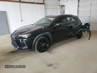 2019 Lexus UX with VIN JTHU9JBH6K2002745, listed as a Copart auction lot 49210095 with 59,657 mi miles and Salvage Title. Bid and sale history available at carsss.com. Image 1.