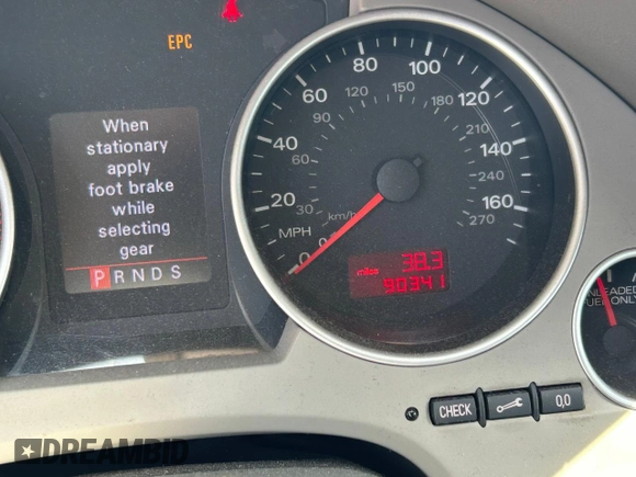 2008 Audi A4 2.0T с VIN WAUAF48H88K010762, выставлен на аукционе Copart как лот 61294655 с пробегом 90 341 миль миль и Чистый • Clean title. История ставок и продаж доступна на DreamBid. Изображение 8.