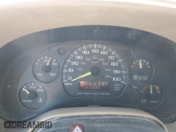1999 GMC Safari z VIN 1GKEL19W2XB506085, wystawiony jako Copart lot #45527785 z przebiegiem 213 594 mil mil oraz Szkoda całkowita • Salvage title. Historia ofert i sprzedaży dostępna na DreamBid. Obrazek 9.