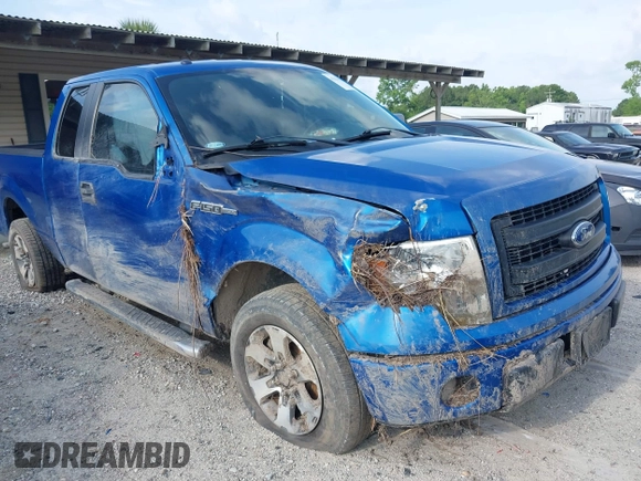 2014 Ford F-150 XL with VIN 1FTEX1CM0EKG29100, listed as a IAAI auction lot 42334851 with 129,545 mi miles and . Bid and sale history available at DreamBid. Image 6.