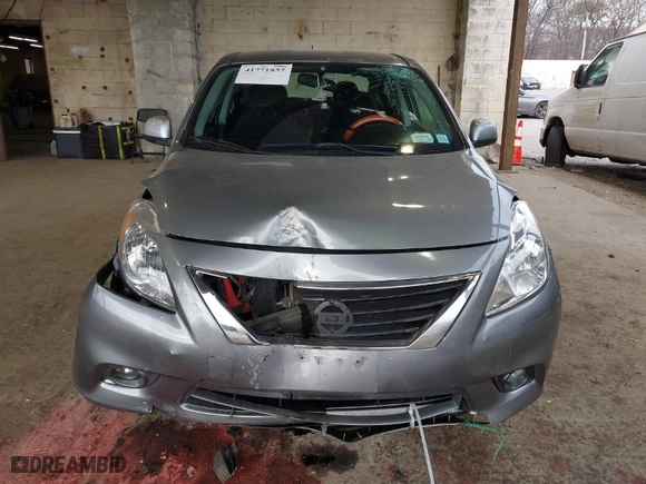 2014 Nissan Versa SV with VIN 3N1CN7AP4EL853890, listed as a IAAI auction lot 41771857 with 99,742 mi miles. Bid and sale history available at carsss.com. Image 13.