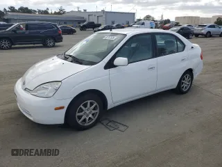 2001 Toyota Prius with VIN JT2BK12U510023714, listed as a Copart auction lot 50797535 with 81,301 mi miles and Salvage Title. Bid and sale history available at carsss.com. Image 1.