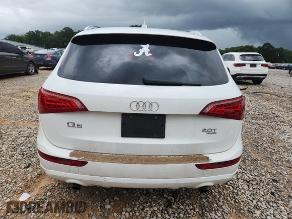 2011 Audi Q5 Premium Plus with VIN WA1LFAFP6BA099257, listed as a Copart auction lot 58129895 with 120,245 mi miles and Salvage title. Bid and sale history available at DreamBid. Image 6.