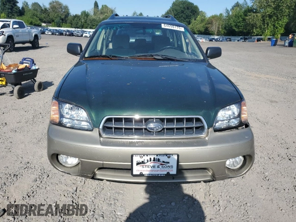 2003 Subaru Legacy Outback with VIN 4S3BH675937603532, listed as a Copart auction lot 64698175 with 198,647 mi miles and Clean title. Bid and sale history available at DreamBid. Image 5.
