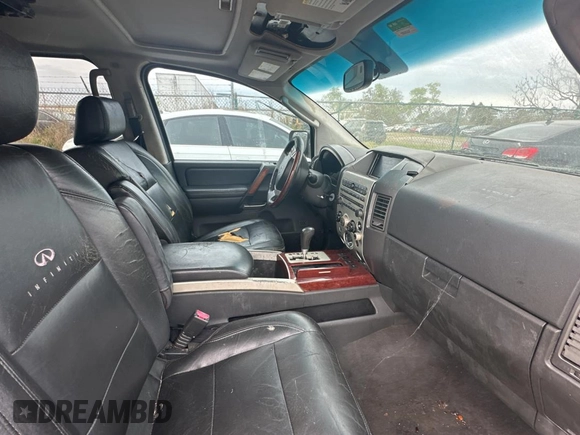 2007 Infiniti QX56 with VIN 5N3AA08A47N804400, listed as a Copart auction lot 46310325 with 202,776 mi miles and Clean Title. Bid and sale history available at carsss.com. Image 5.