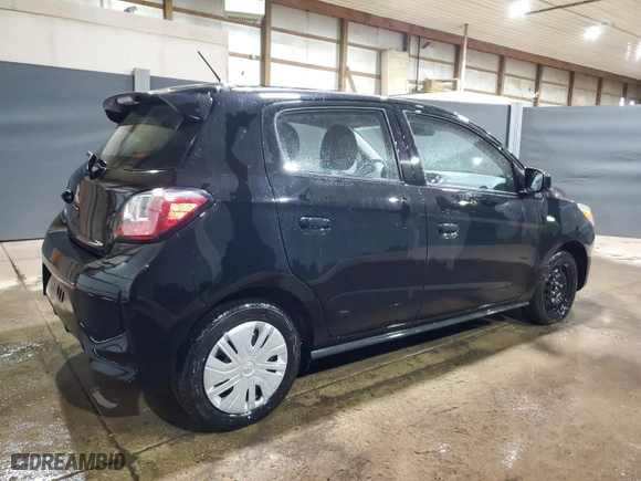 2024 Mitsubishi Mirage ES with VIN ML32AUHJ0RH016713, listed as a Copart auction lot 53776935 with 13,123 mi miles and Clean Title. Bid and sale history available at carsss.com. Image 3.
