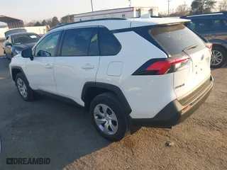 2020 Toyota RAV4 LE with VIN 2T3H1RFV7LW098709, listed as a IAAI auction lot 41840117 with 68,689 mi miles. Bid and sale history available at carsss.com. Image 3.