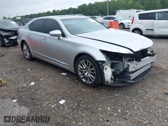 2016 Lexus LS 460 with VIN JTHBL5EF4G5141644, listed as a IAAI auction lot 42423190 with 96,332 mi miles and . Bid and sale history available at DreamBid. Image 1.