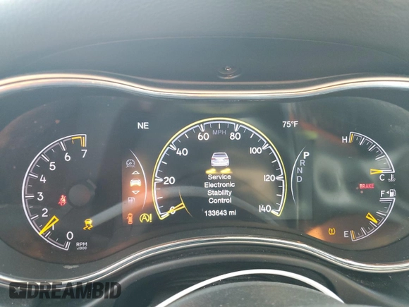 2018 Jeep Grand Cherokee Laredo E with VIN 1C4RJFAG3JC214922, listed as a Copart auction lot 56583955 with 133,643 mi miles and Clean Title. Bid and sale history available at DreamBid. Image 9.