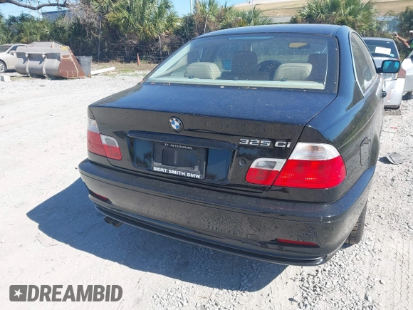 2002 BMW 3 Series 325Ci with VIN WBABN33442PG55962, listed as a IAAI auction lot 41369217 with 96,003 mi miles and . Bid and sale history available at DreamBid. Image 4.