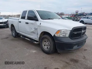 2018 Ram 1500 Express with VIN 1C6RR7FT8JS153794, listed as a IAAI auction lot 41072931 with 95,060 mi miles. Bid and sale history available at carsss.com. Image 1.