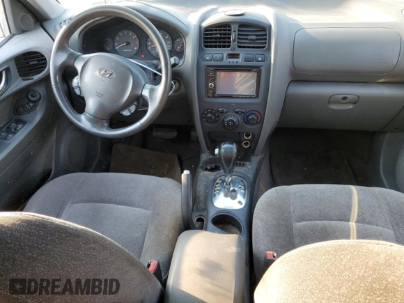 2003 Hyundai Santa Fe GLS with VIN KM8SC73D43U460083, listed as a Copart auction lot 70060594 with 0 mi miles and Salvage Title. Bid and sale history available at carsss.com. Image 8.