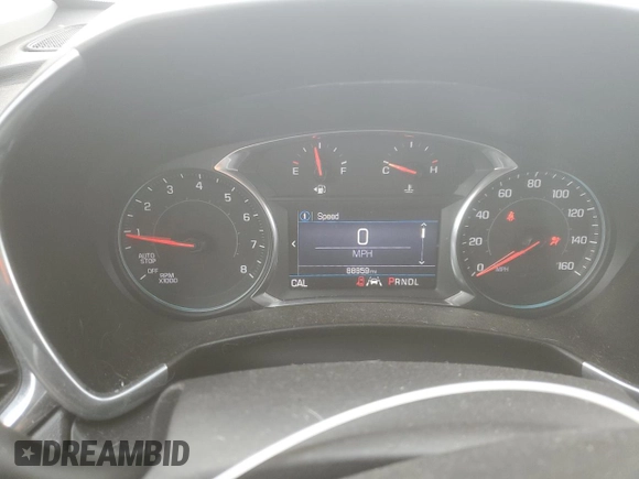 2021 Chevrolet Equinox LT with VIN 3GNAXUEV5MS126114, listed as a Copart auction lot 50019885 with 88,859 mi miles and Salvage Title. Bid and sale history available at DreamBid. Image 9.