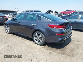 2019 Kia Optima LX with VIN 5XXGT4L34KG317817, listed as a IAAI auction lot 41958347 with 50,504 mi miles. Bid and sale history available at carsss.com. Image 3.