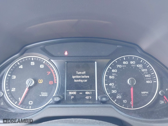 2016 Audi Q5 Premium with VIN WA1C2AFP6GA093705, listed as a IAAI auction lot 41811138 with 96,490 mi miles. Bid and sale history available at carsss.com. Image 7.