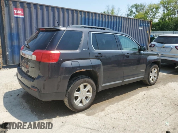 2013 GMC Terrain SLT z VIN 2GKFLVEK6D6146297, wystawiony jako Copart lot #59152385 z przebiegiem 183 331 mil mil oraz Nie do naprawy • Non repairable. Historia ofert i sprzedaży dostępna na DreamBid. Obrazek 3.