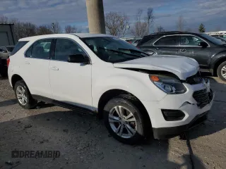2016 Chevrolet Equinox LS with VIN 2GNFLEEKXG6205231, listed as a Copart auction lot 50716285 with 133,306 mi miles and Salvage Title. Bid and sale history available at DreamBid. Image 4.
