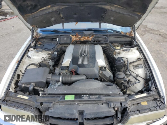 2001 BMW 7 Series 740iL with VIN WBAGH83451DP31373, listed as a Copart auction lot 49294285 with 147,483 mi miles and Salvage Title. Bid and sale history available at carsss.com. Image 11.