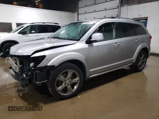 2015 Dodge Journey Crossroad z VIN 3C4PDDGG0FT749311, wystawiony jako Copart lot #60684475 z przebiegiem 176 851 mil mil oraz Czysty tytuł • Clean title. Historia ofert i sprzedaży dostępna na DreamBid. Obrazek 1.
