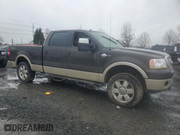 2007 Ford F-150 XLT with VIN 1FTPW14597KD37046, listed as a Copart auction lot 49862455 with Not Provided miles and Non Repairable. Bid and sale history available at DreamBid. Image 4.