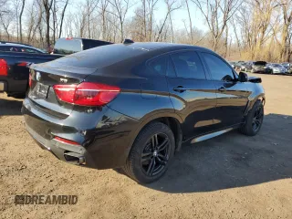 2018 BMW X6 xDrive50i with VIN 5UXKU6C52J0W38970, listed as a Copart auction lot 47597375 with 76,538 mi miles and Salvage Title. Bid and sale history available at carsss.com. Image 3.