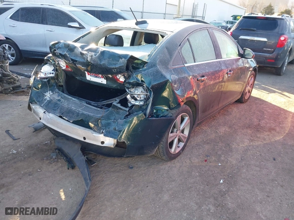 2015 Chevrolet Cruze LT with VIN 1G1PE5SBXF7250026, listed as a IAAI auction lot 41305781 with 139,323 mi miles. Bid and sale history available at carsss.com. Image 4.