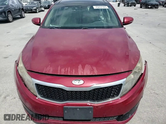 2013 Kia Optima EX with VIN 5XXGN4A7XDG118726, listed as a Copart auction lot 49297365 with Not Provided miles and Salvage Title. Bid and sale history available at carsss.com. Image 13.