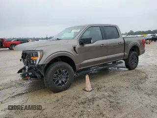 2023 Ford F-150 XL with VIN 1FTEW1E81PFB44320, listed as a Copart auction lot 43208905 with 37,499 mi miles and Salvage Title. Bid and sale history available at carsss.com. Image 1.