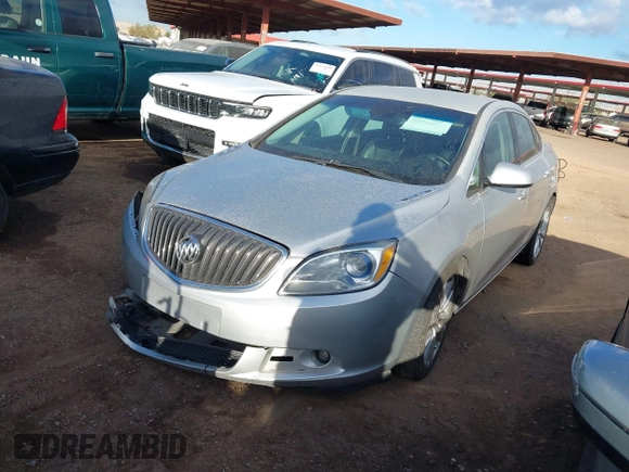 2012 Buick Verano Leather Group with VIN 1G4PS5SKXC4189575, listed as a IAAI auction lot 41590023 with 219,306 mi miles. Bid and sale history available at carsss.com. Image 2.
