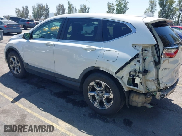 2019 Honda CR-V EX with VIN 5J6RW1H54KA008959, listed as a IAAI auction lot 41966044 with 168,797 mi miles. Bid and sale history available at carsss.com. Image 3.