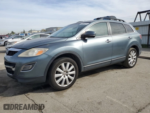 2010 Mazda CX-9 Sport with VIN JM3TB2MV6A0224570, listed as a Copart auction lot 47061615 with 216,060 mi miles and Salvage Title. Bid and sale history available at carsss.com. Image 1.