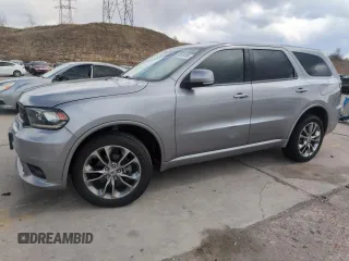 2020 Dodge Durango GT Plus z VIN 1C4RDJDG5LC260437, wystawiony jako Copart lot #54186455 z przebiegiem 72 042 mil mil oraz Szkoda całkowita • Salvage title. Historia ofert i sprzedaży dostępna na DreamBid. Obrazek 1.