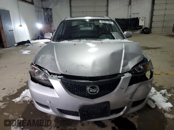 2006 Mazda 3 i Touring with VIN JM1BK32F261400618, listed as a Copart auction lot 46301165 with 177,837 mi miles and Salvage Title. Bid and sale history available at DreamBid. Image 5.