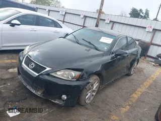 2012 Lexus IS 250 z VIN JTHCF5C21C5059182, wystawiony jako IAAI lot #41954329 z przebiegiem 109 689 mil mil oraz . Historia ofert i sprzedaży dostępna na DreamBid. Obrazek 2.