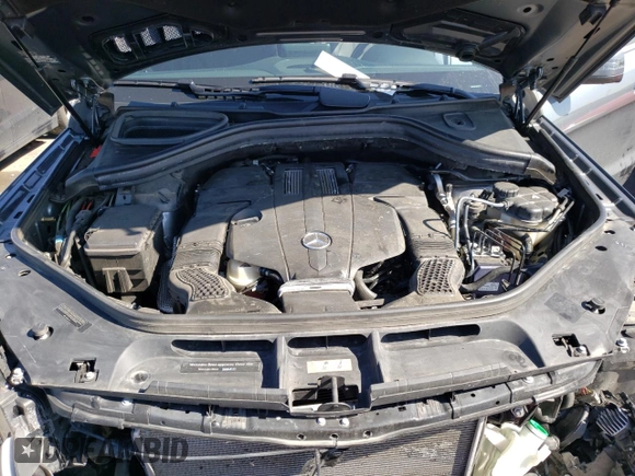 2018 Mercedes-Benz GLS with VIN 4JGDF6EE6JB033111, listed as a Copart auction lot 48130533 with 34,745 mi miles. Bid and sale history available at carsss.com. Image 12.